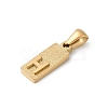 304 Stainless Steel Pendants STAS-Z120-03H-G-2
