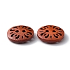 Flat Round 2-hole Basic Sewing Button FIND-WH0416-58B-01-2