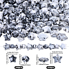 300Pcs 2 Styles Acrylic Beads OACR-PA0001-72-2