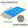 Stainless Steel DIY Nail Art Templates MRMJ-WH0092-011-2