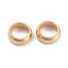 Rack Plating Brass Spacer Beads KK-O139-16B-G-2