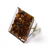 Resin Orgonite Pyramid Home Display Decorations G-PW0004-56A-09-3
