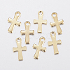 304 Stainless Steel Tiny Cross Charms X-STAS-H436-49-1