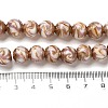 Gold Sand Lampwork Beads Strands LAMP-E036-06A-4