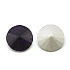 Pointed Back Glass Rhinestone Cabochons RGLA-T086-8mm-16-2