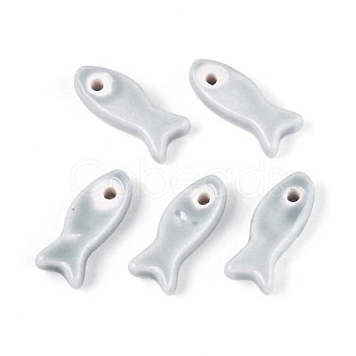 Handmade Porcelain Ceramic Beads PORC-T134-01F-1