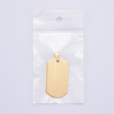 304 Stainless Steel Big Pendants STAS-I140-19F-G-1