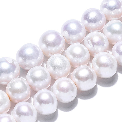 Natural Baroque Pearl Keshi Pearl Beads Strands PEAR-S020-l11-1