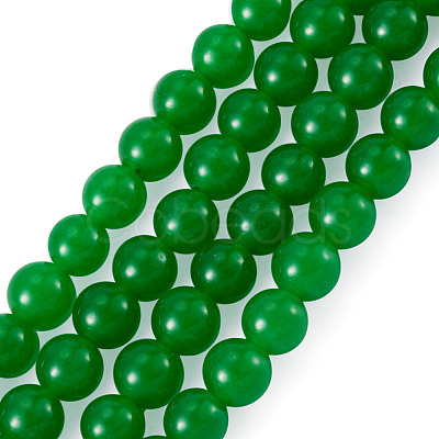 2 Strands Natural Malaysia Jade Beads Strands G-TA0003-35A-04-1