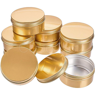 Round Aluminium Tin Cans CON-BC0005-15G-1