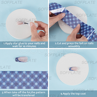 10 Rolls PET Sticker Tapes AJEW-SP0006-21-1