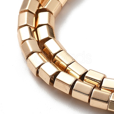 Synthetic Non-magnetic Hematite Beads Strands G-M095-H01-01KCG-1