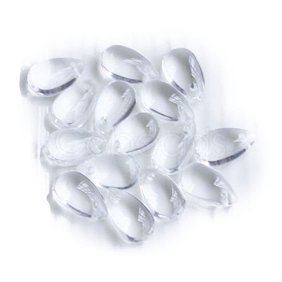 Transpaarent Glass Beads GLAA-WH0001-02A-21-1