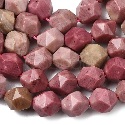 Natural Rhodonite Beads Strands G-Z119-A14-03-1