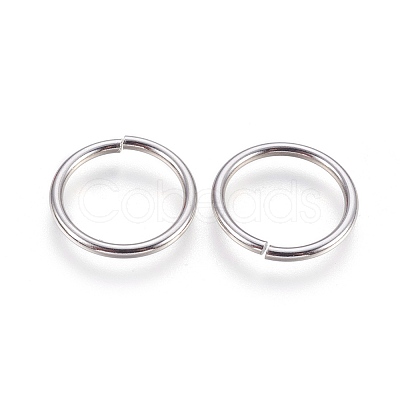 Tarnish Resistant 304 Stainless Steel Saw Cut Open Jump Rings STAS-P212-25P-07-1