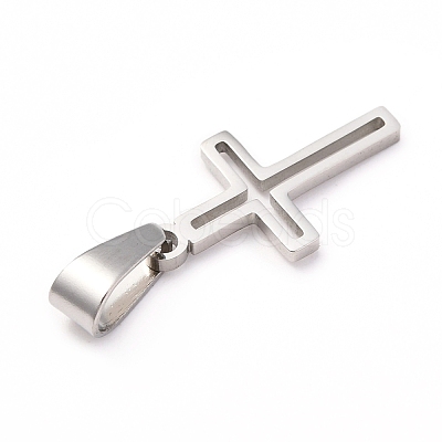 Anti-Tarnish 304 Stainless Steel Pendants STAS-H453-03P-1