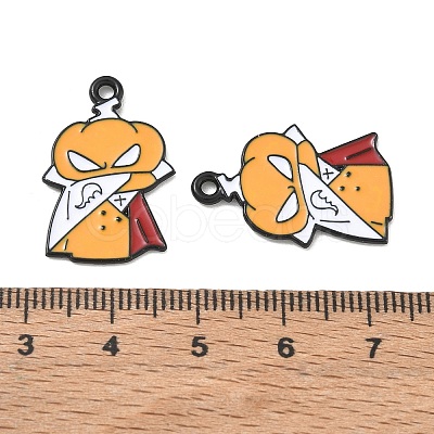 Halloween Alloy Enamel Pendants AL-CBA8744-01EB-02-1