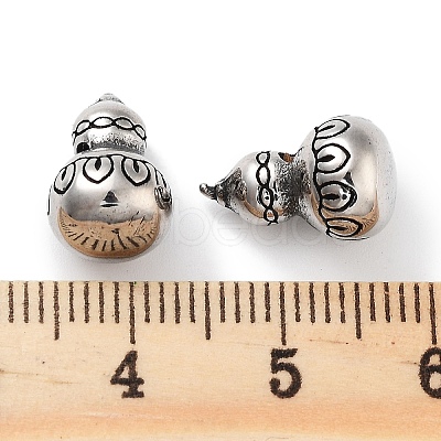 304 Stainless Steel Beads Hand Polished STAS-M057-21AS-1