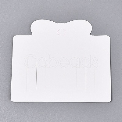 Cardboard Paper Jewelry Display Cards for Hair Clip Storage CDIS-N004-04-1