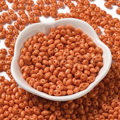 Opaque Acrylic Beads MACR-K359-04E-1