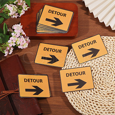 PVC Warning Self Adhesive Stickers DIY-WH0591-669-1