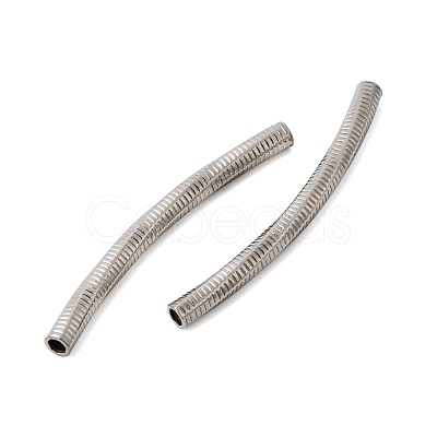 304 Stainless Steel Tube Beads STAS-B128-13E-P-1