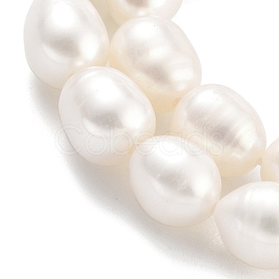 Natural Cultured Freshwater Pearl Beads Strands PEAR-P062-08G-1