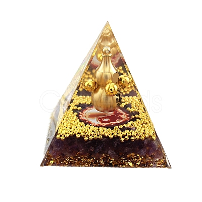 Orgonite Pyramid Resin Energy Generators PW-WGD459A-01-1