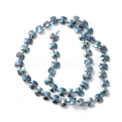 Electroplate Glass Beads EGLA-F163-01-HP01-1