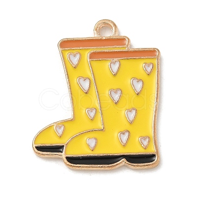 Thanksgiving Day Alloy Pendants LS-ENAM-R007-01G-02-1