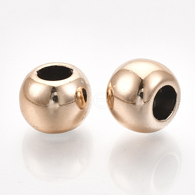 UV Plating ABS Plastic European Beads CCB-S162-28H-03-1