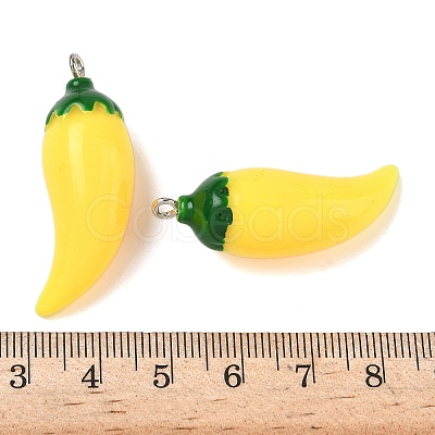 Opaque Acrylic Pendants OACR-Z031-01P-02-1