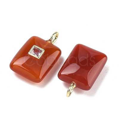 Natural Carnelian Pendants G-K372-04G-05-1