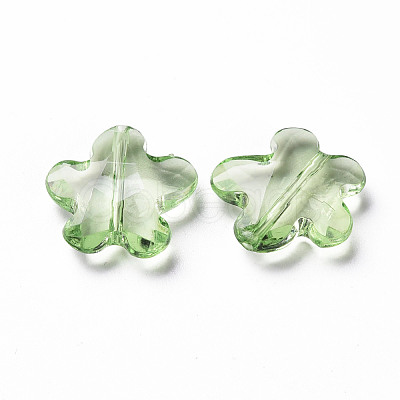 Transparent Acrylic Beads TACR-S154-32B-83-1