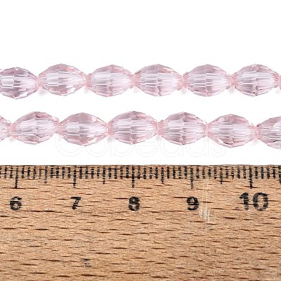Transparent Glass Beads Strands GLAA-N071-01A-A03-1