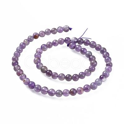 Natural Amethyst Beads Strands G-G779-05-1