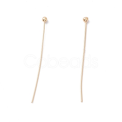 Brass Ball Head Pins KK-WH0058-02C-G02-1