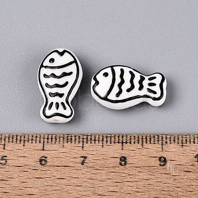 Handmade Porcelain Ceramic Beads PORC-Q005-05-1