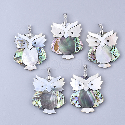 Shell Pendants SHEL-S275-65-1