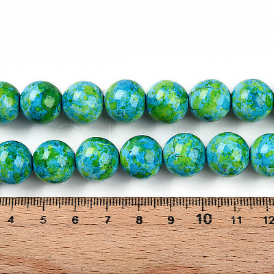 Synthetic Turquoise Beads Strands TURQ-T004-08A-06-1