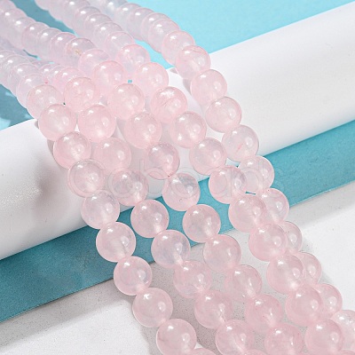 Natural & Dyed Malaysia Jade Bead Strands G-A146-8mm-A16-01-1