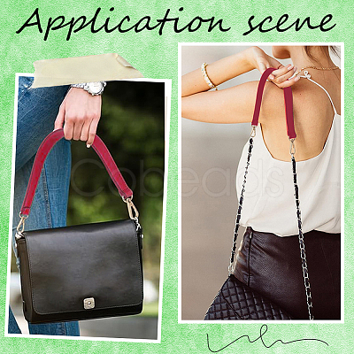 1Pc PU Leather Bag Handles FIND-CL0001-35-1