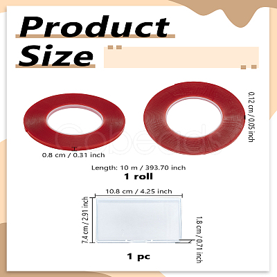 Transparent Plastic Storage Box MRMJ-LP0002-32A-1
