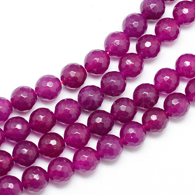 Natural White Jade Bead Strands X-G-R346-6mm-11-1