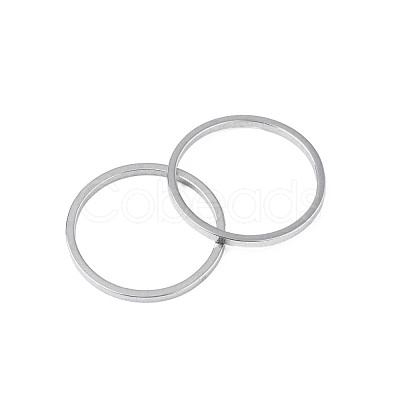 Non-Tarnish 304 Stainless Steel Linking Ring STAS-T047-15G-1