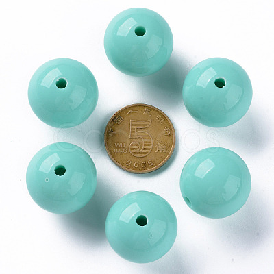 Opaque Acrylic Beads MACR-S370-C20mm-SS2107-1