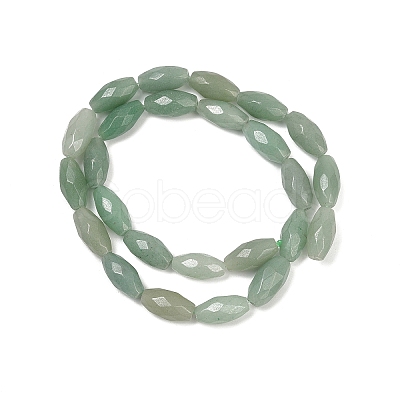 Natural Green Aventurine Beads Strands G-U018-M01-01-1