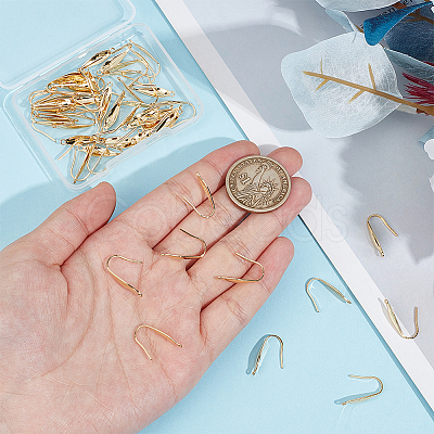 50Pcs 316 Stainless Steel Earring Hooks STAS-UN0058-85-1