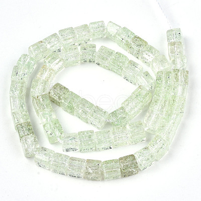 Crackle Glass Beads GLAA-S192-005D-1