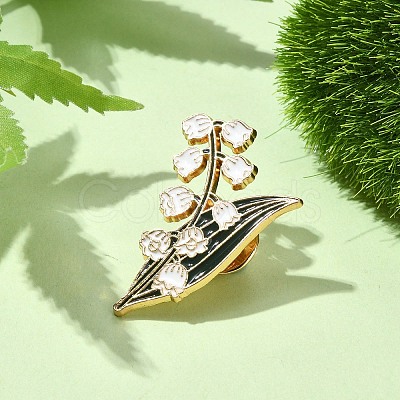 Rose Enamel Pins JEWB-P045-02C-G-1